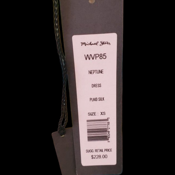 Michael Stars Silk Neptune Shift Dress - Picture 3 of 5